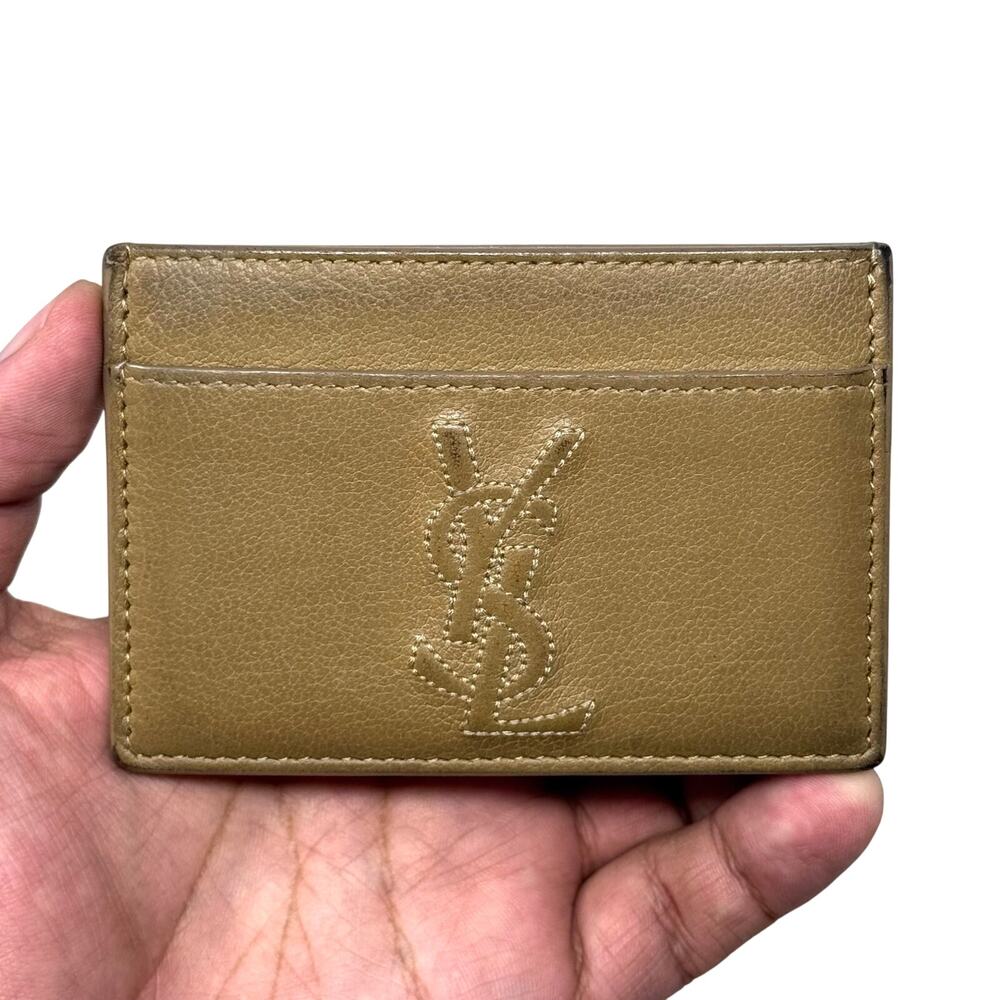 YSL Logo Cardholder Wallet - Picture 5 of 14
